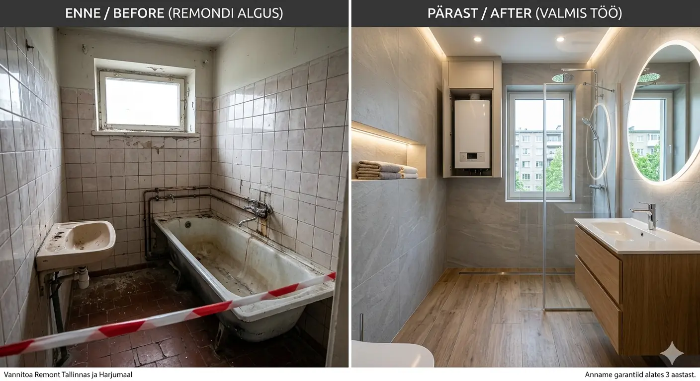 Vannitoa remont Tallinnas – Torudeabi 24