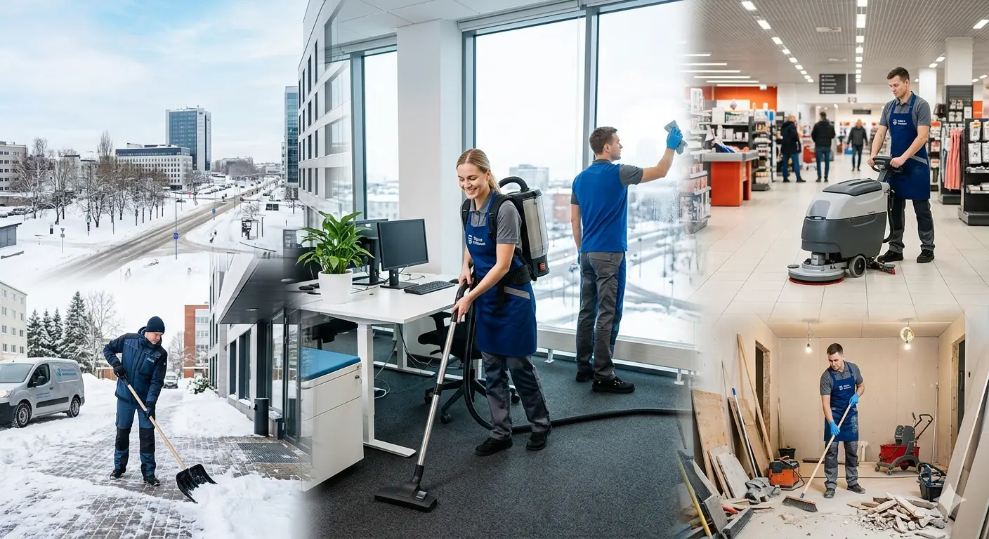 Puhastus ja koristustööd Tallinnas – Torudeabi 24