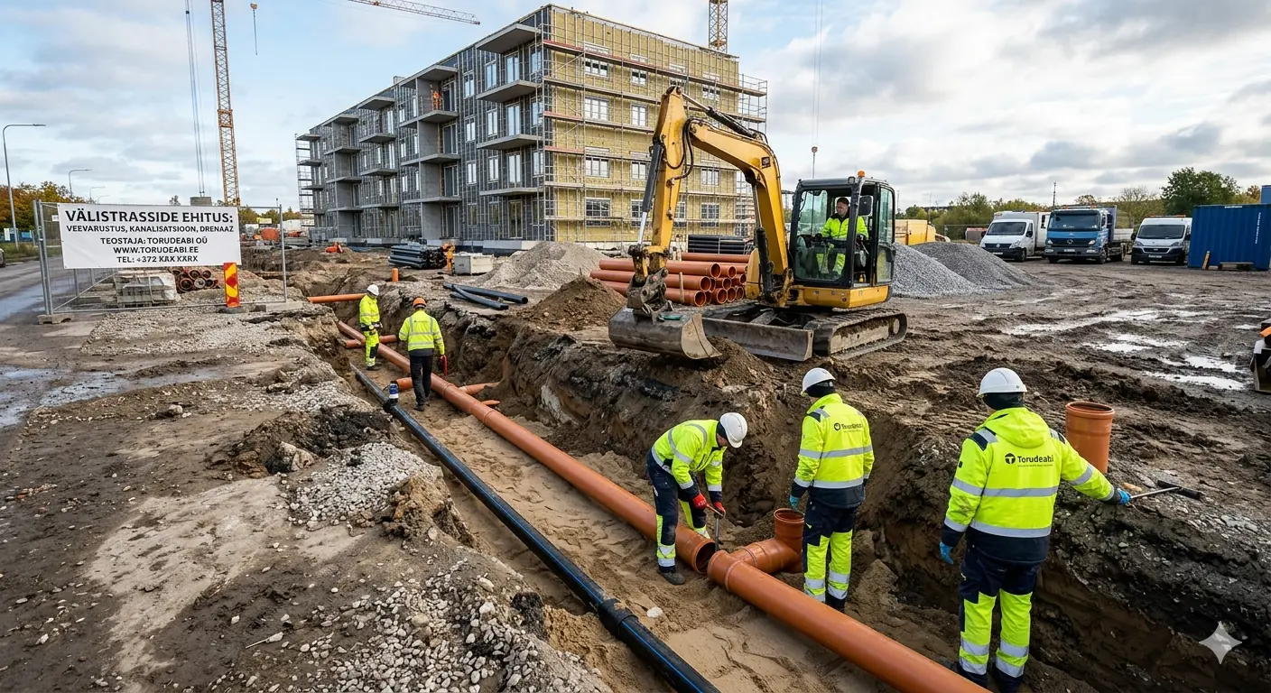 Välistrasside ehitus Tallinnas – Torudeabi 24