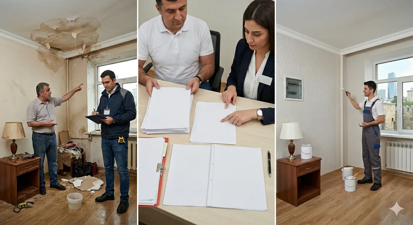 Kindlustusjuhtum - kalkulatsioon ja remont Tallinnas – Torudeabi 24